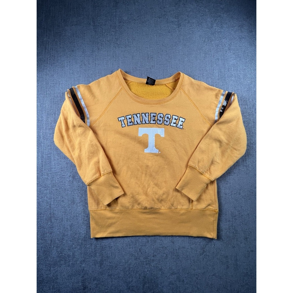 Vintage Campus Heritage Tennessee Vols Sweatshirt Women's L Graphic Print Bling